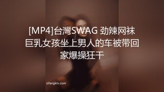 [MP4]台灣SWAG 劲辣网袜巨乳女孩坐上男人的车被带回家爆操狂干