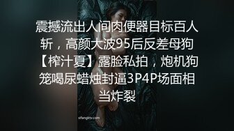 震撼流出人间肉便器目标百人斩，高颜大波95后反差母狗【榨汁夏】露脸私拍，炮机狗笼喝尿蜡烛封逼3P4P场面相当炸裂