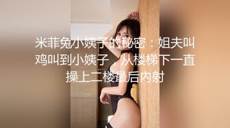 米菲兔小姨子的秘密：姐夫叫鸡叫到小姨子，从楼梯下一直操上二楼最后内射