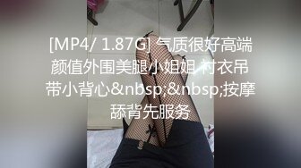 [MP4/ 1.87G] 气质很好高端颜值外围美腿小姐姐 衬衣吊带小背心&nbsp;&nbsp;按摩舔背先服务