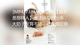 [MP4/738MB]未流出【哥不是那样人】学生妹勾搭出来，大奶子发育不错，被推倒狂插浪叫